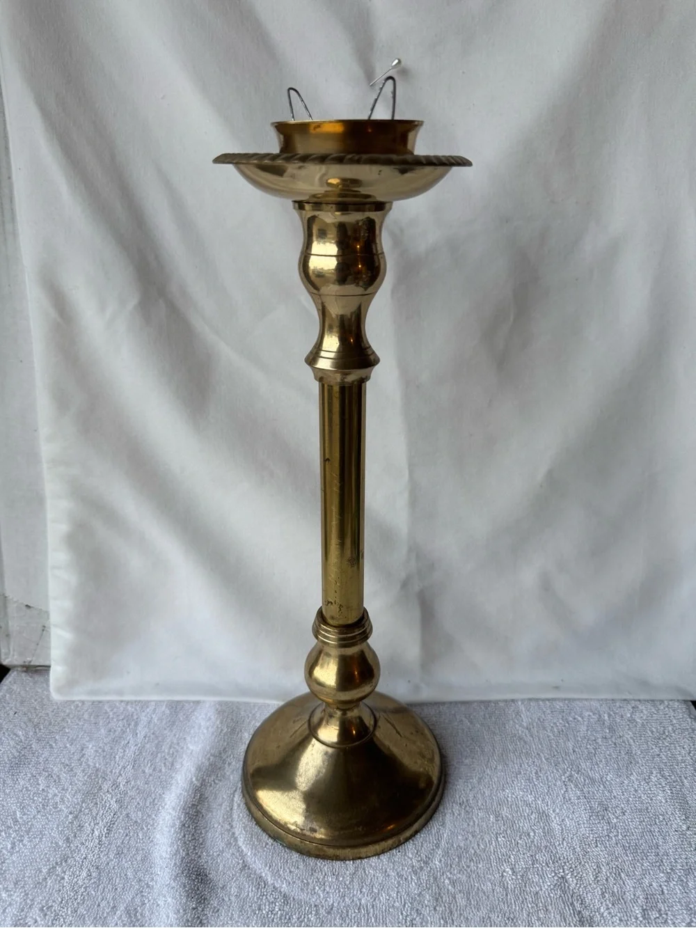 Brass Candle Holder Stand - Gold